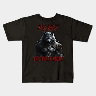 Evil Wolf Kids T-Shirt